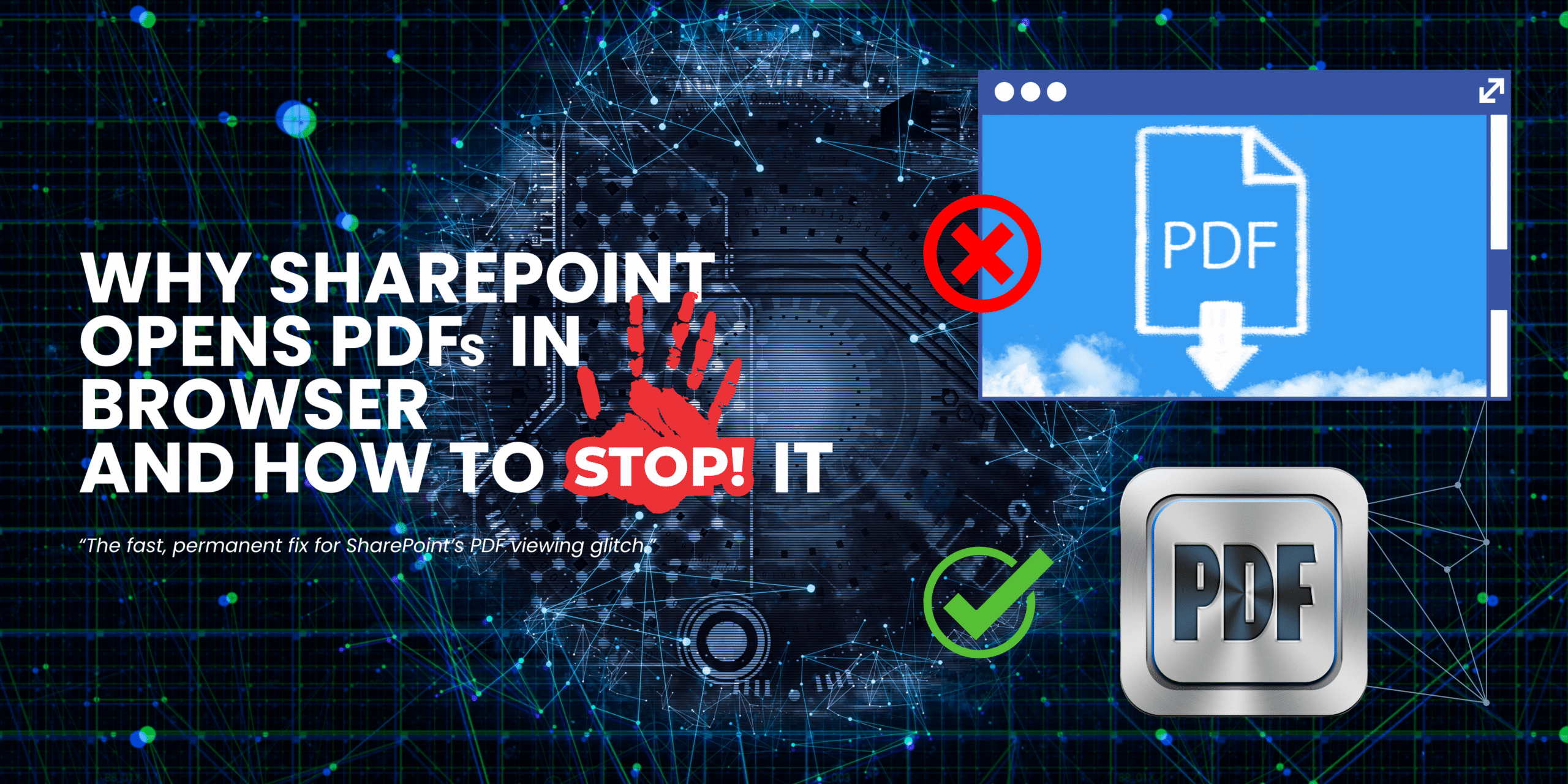 Why SharePoint keeps opening PDFs in the browser and how to stop SharePoint PDF viewer issues