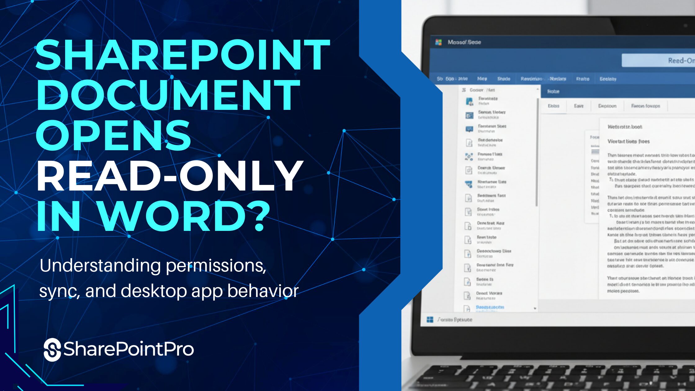 SharePoint document opening as read-only in Word desktop